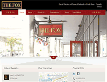 Tablet Screenshot of foxonbay.ca